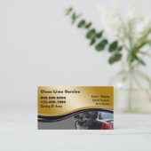 Cartes de visite de taxi (Debout devant)