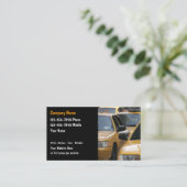 Cartes de visite de taxi (Debout devant)