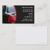 Cartes de visite de taxi (Devant / Derrière)