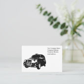 Cartes de visite de taxi (Debout devant)