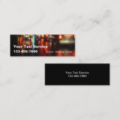 Cartes de visite de taxi (Devant / Derrière)