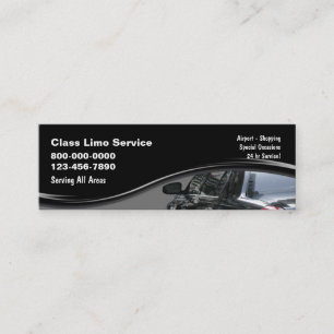 Cartes de visite de taxi