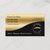 Cartes de visite de taxi (Devant)
