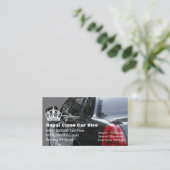 Cartes de visite de taxi (Debout devant)