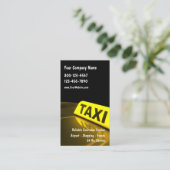 Cartes de visite de taxi (Debout devant)