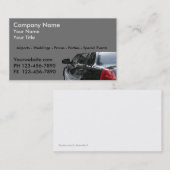 Cartes de visite de taxi (Devant / Derrière)