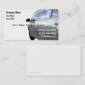 Cartes de visite de taxi (Devant / Derrière)