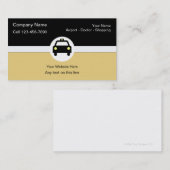 Cartes de visite de taxi (Devant / Derrière)