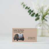 Cartes de visite de taxi de Londres (Debout devant)