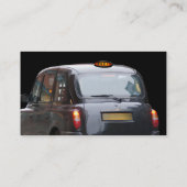 Cartes de visite de taxi de Londres (Dos)