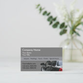 Cartes de visite de taxi fixes (Debout devant)