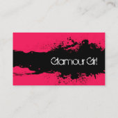 Cartes de visite de technicien de clou (Dos)