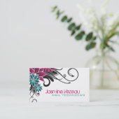 Cartes de visite de technicien de clou (Debout devant)