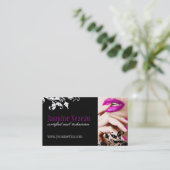 Cartes de visite de technicien de clou (Debout devant)