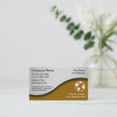 Cartes de visite de technologie (Debout devant)