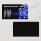 Cartes de visite de technologie (Devant / Derrière)