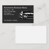Cartes de visite de template automobile les plus c (Devant / Derrière)