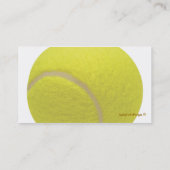 Cartes de visite de tennis (Dos)