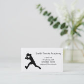 Cartes de visite de tennis (Debout devant)