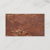 Cartes de visite de texture de la terre (Dos)