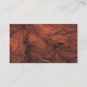 Cartes de visite de texture de la terre (Dos)