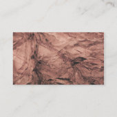 Cartes de visite de texture de la terre (Dos)