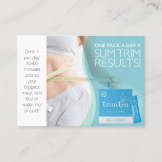 CARTES DE VISITE DE THÉ D'ÉQUILIBRE DE TLS