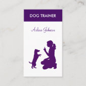 Cartes de visite de thème de chien professionnel m (Devant)