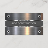 Cartes de visite de thème de construction chic et (Devant)