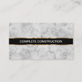 Cartes de visite de thème de construction classiqu (Devant)