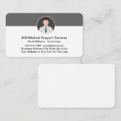 Cartes de visite de thème Médicales (Devant / Derrière)