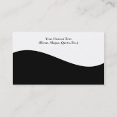 Cartes de visite de thérapeute de massage (Dos)