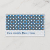 Cartes de visite de thérapie (Dos)