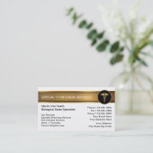 Cartes de visite de thérapie d'infusion de (Debout devant)