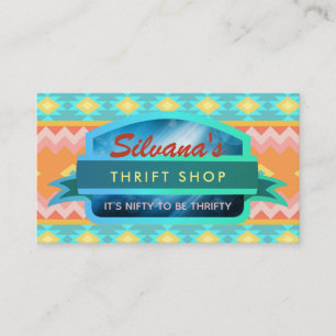 Cartes de visite de Thrift Shopping Slogans