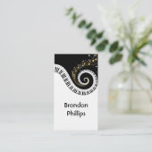 Cartes de visite de toile de clés de piano et de (Debout devant)