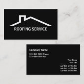Cartes de visite de toiture (Devant / Derrière)