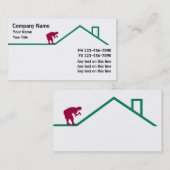 Cartes de visite de toiture (Devant / Derrière)