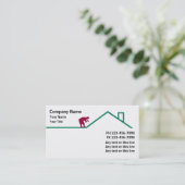 Cartes de visite de toiture (Debout devant)