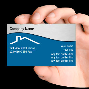 Cartes de visite de toiture