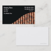 Cartes de visite de toiture (Devant / Derrière)