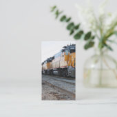 Cartes de visite de train (Debout devant)