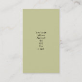 Cartes de visite de train (Dos)