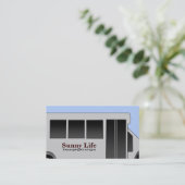 Cartes de visite de transport (Debout devant)