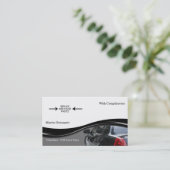 Cartes de visite de transport (Debout devant)