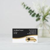 Cartes de visite de transport Médicale (Debout devant)