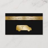 Cartes de visite de transport Médicale non d'urgen (Devant)