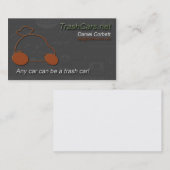 cartes de visite de TrashCars.net (Devant / Derrière)