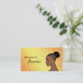 Cartes de visite de tresses (Debout devant)