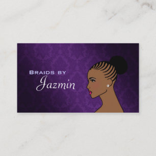 Cartes de visite de tresses